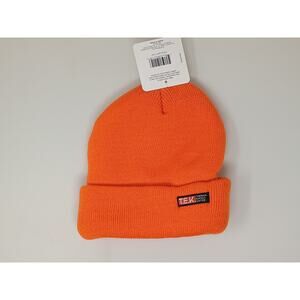 Brand New T.E.K. Thermal Energy Knit Orange Hat